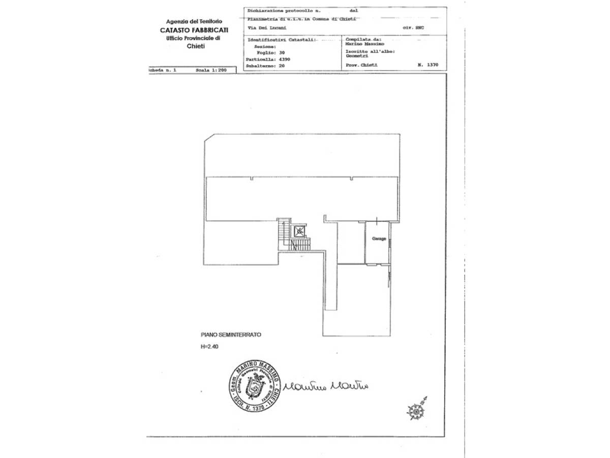 Apartment for sale in VIA DEI LUCANI  in Tricalle area at Chieti - 237998 foto 19