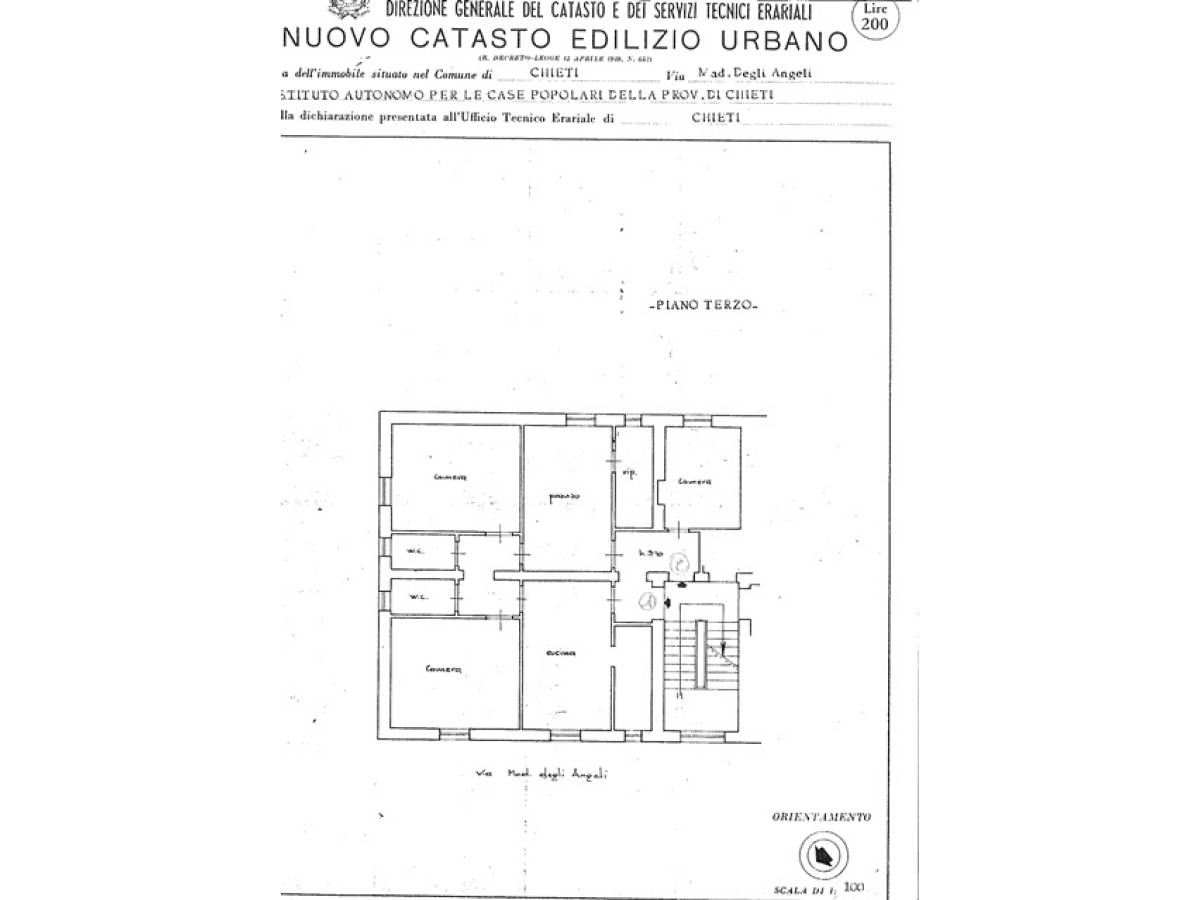 Apartment for sale in via mad. degli Angeli,90  in Mad. Angeli-Misericordia area at Chieti - 142755 foto 12