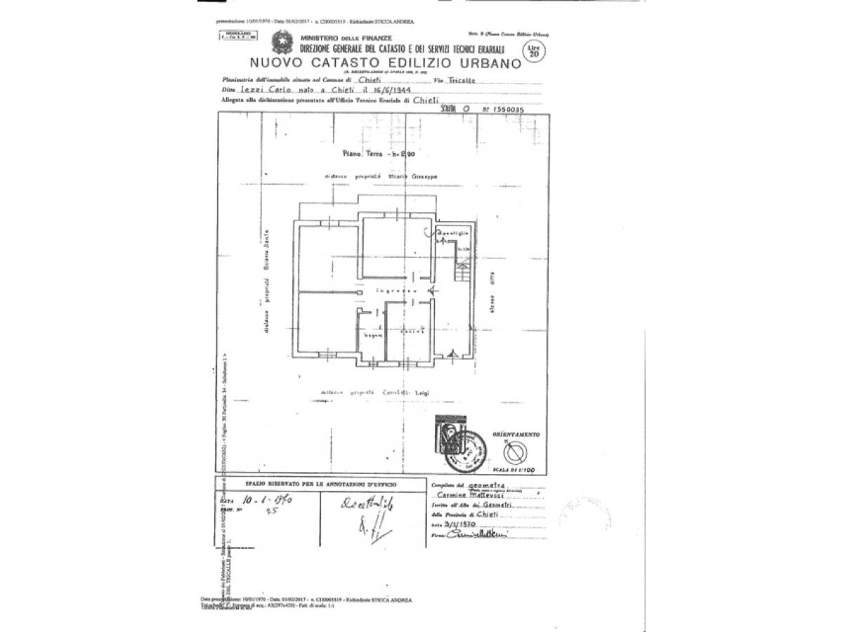 Appartamento in vendita in Via Dei Carecini,11 zona Tricalle a Chieti - 162437 foto 12