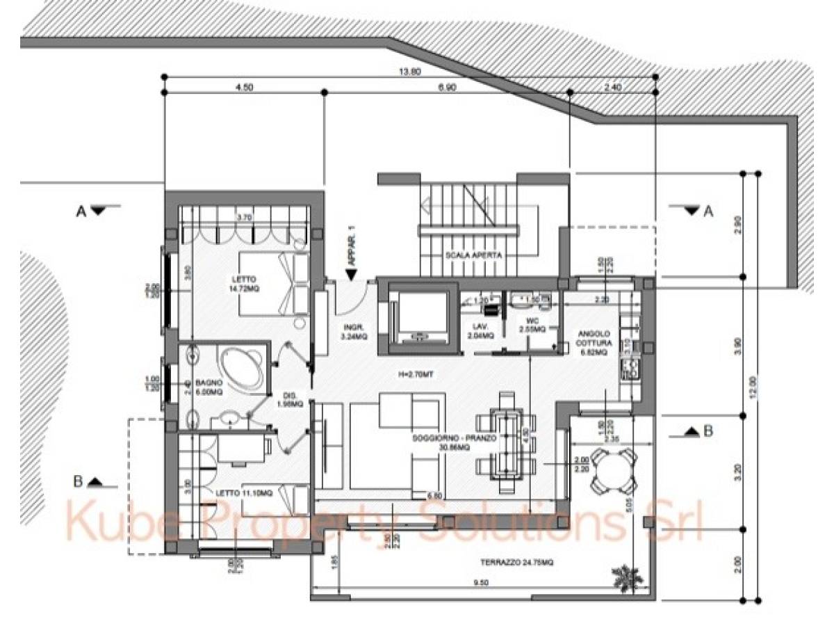 Terreno Edificabile Res. in vendita in via Dietro le Mura  a Spoltore - 8163349 foto 9