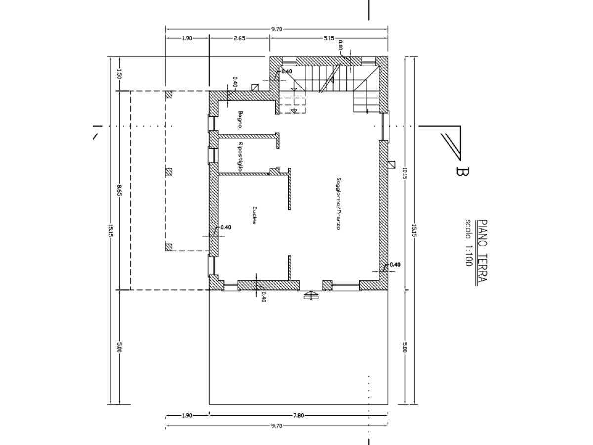 Terreno Edificabile Res. in vendita in via G. Pachetti zona S. Barbara a Chieti - 8945559 foto 2