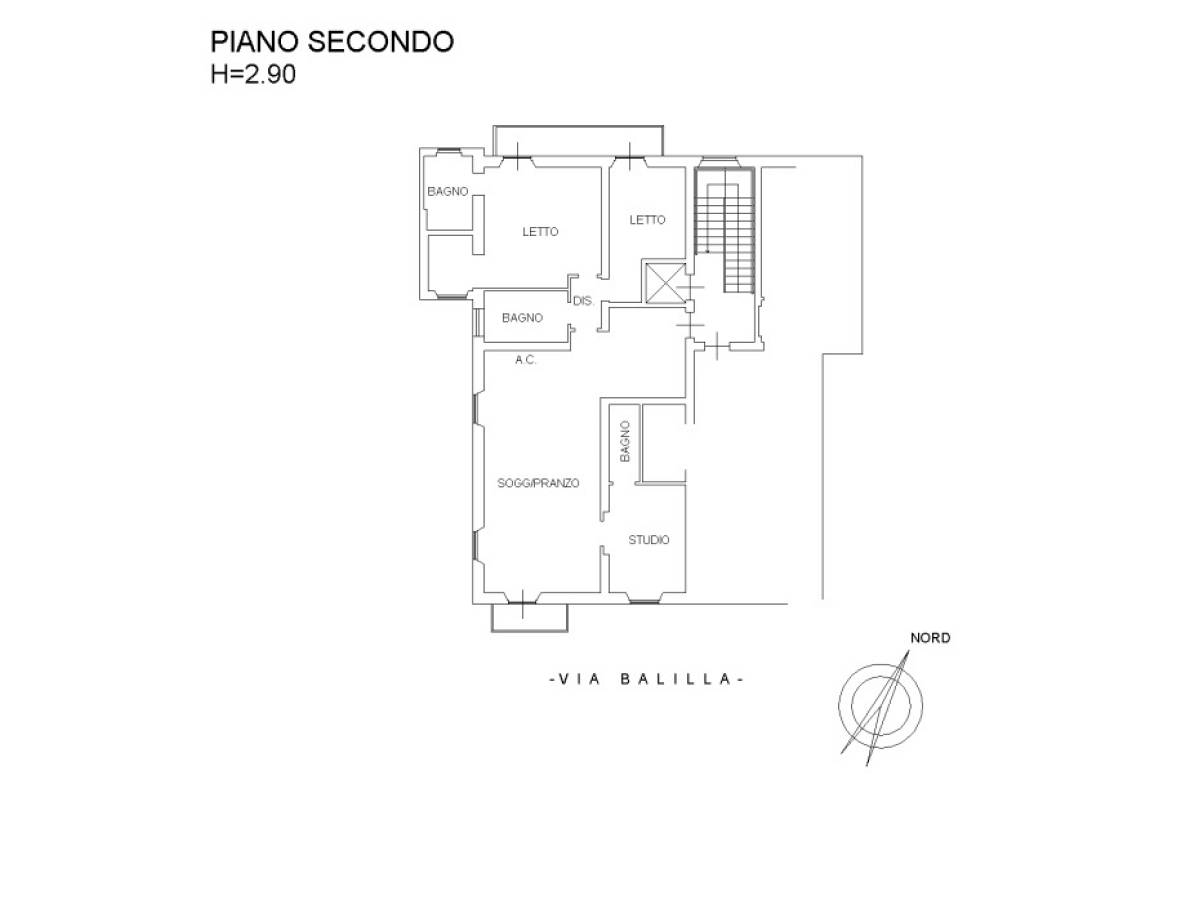 Appartamento in vendita in VIA BALILLA  zona Centro a Pescara - 9303669 foto 1