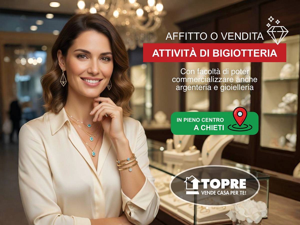 Gioielleria o Bigiotteria in vendita in  zona Zona Piazza Matteotti a Chieti - 4062973 foto 1