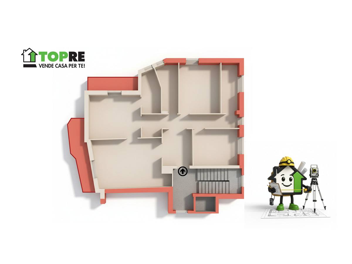 Apartment for sale in Via C. Spatocco  in Filippone area at Chieti - 1234679 foto 2