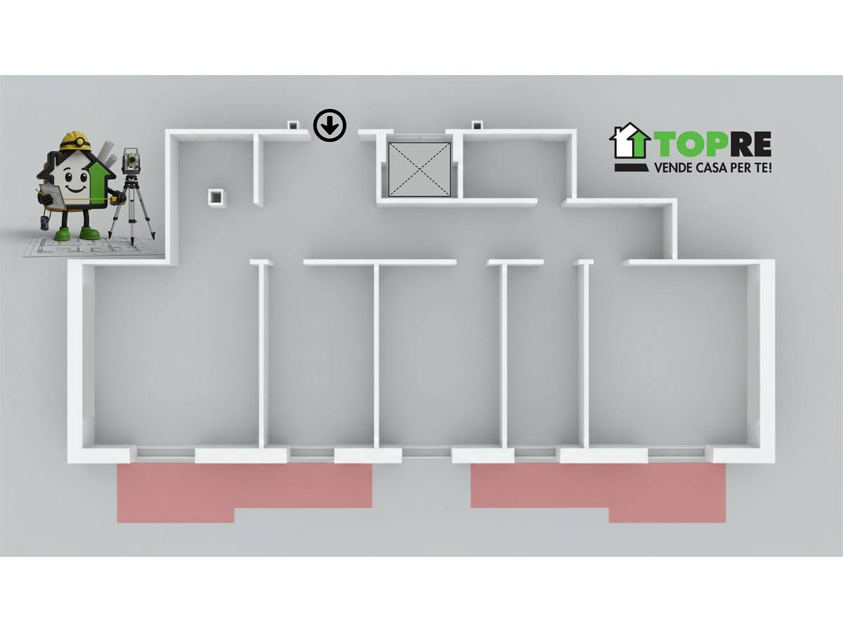 Apartment for sale in via 123 Fanteria  in Mad. Angeli-Misericordia area at Chieti - 8540742 foto 29