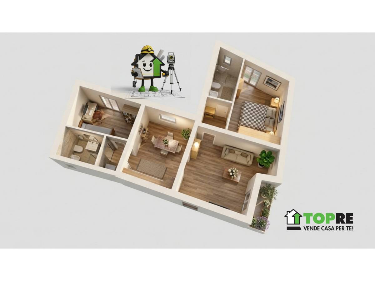 Appartamento in vendita in Va Paradiso zona Zona Piazza Matteotti a Chieti - 6920921 foto 27