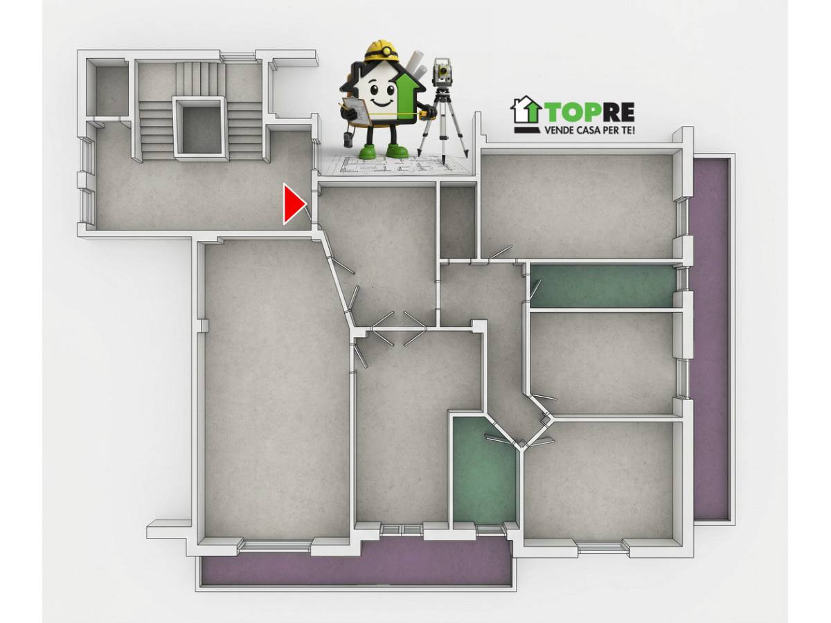 Appartamento in vendita in  zona Villa - Borgo Marfisi a Chieti - 1213380 foto 30