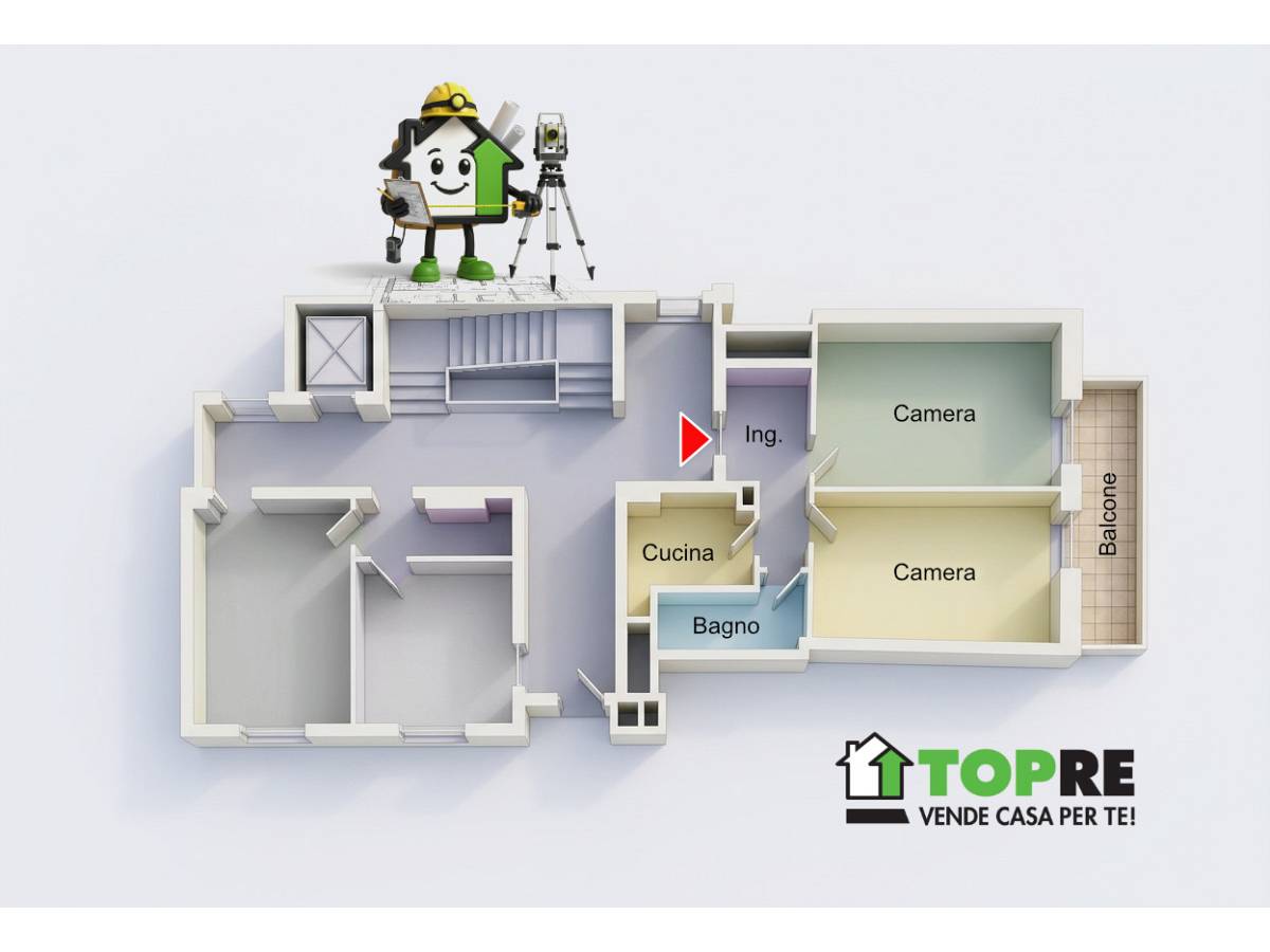 Apartment for sale in in C.so Marrucino - Civitella area at Chieti - 6337856 foto 27